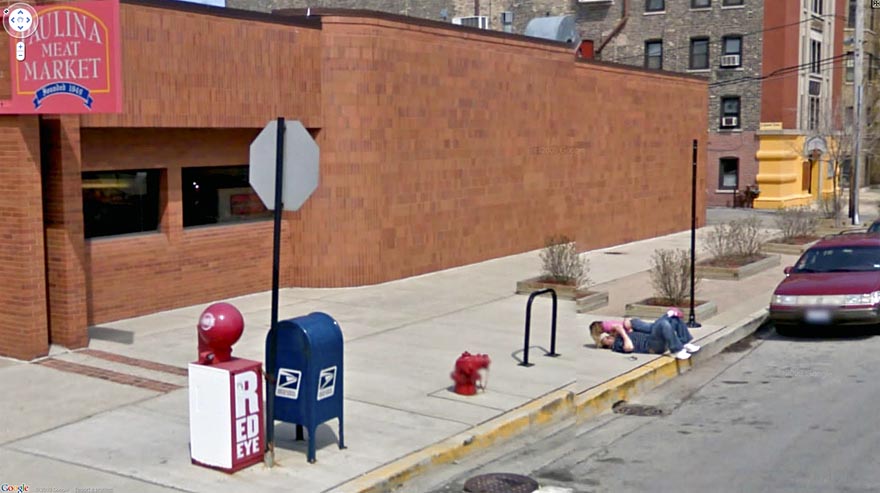 36 Strange and Funny Google Street View Photos