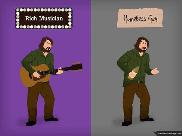 Funny Illustrations by Comical Concept Funny Illustrations by Comical Concept