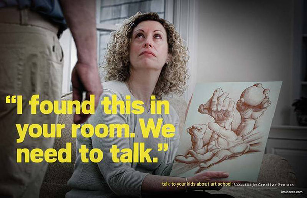 Hilarious Art School Ads Parody Anti-Drug PSAs