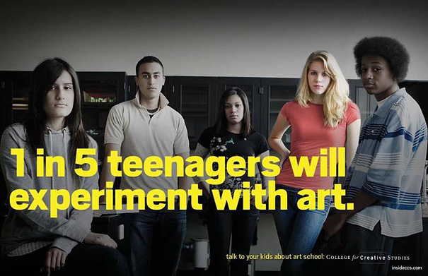 Hilarious Art School Ads Parody Anti-Drug PSAs