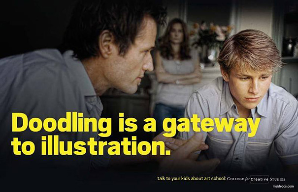 Hilarious Art School Ads Parody Anti-Drug PSAs