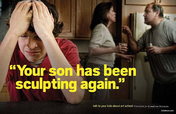 Hilarious Art School Ads Parody Anti-Drug PSAs