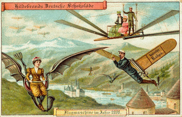Future-Predicting Postcards From Around 1900 Future-Predicting Postcards From Around 1900