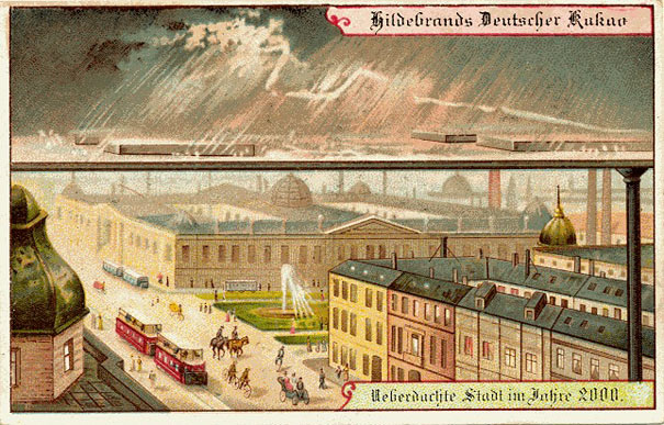 Future-Predicting Postcards From Around 1900