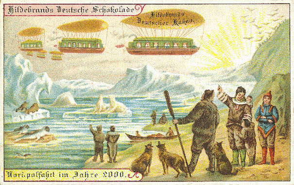 Future-Predicting Postcards From Around 1900 Future-Predicting Postcards From Around 1900