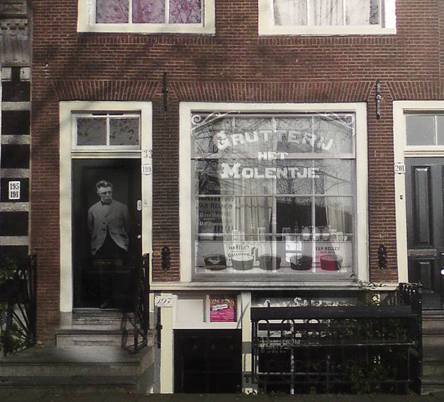 Ghosts of War: WWII Photos Superimposed on to Modern Street Scenes Ghosts of War: WWII Photos Superimposed on to Modern Street Scenes