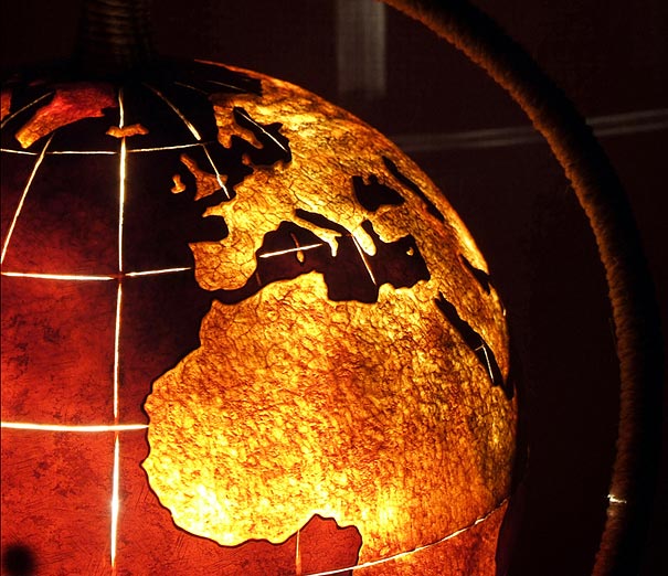 Exotic Gourd Lamps by Calabarte Exotic Gourd Lamps by Calabarte