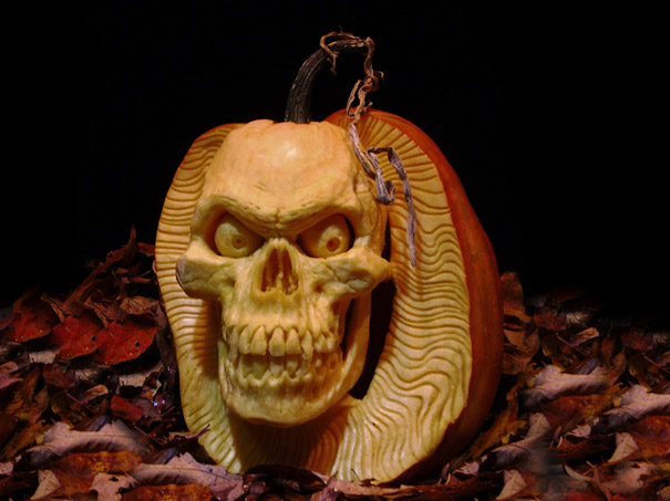 More Amazing Pumpkin Carvings by Ray Villafane More Amazing Pumpkin Carvings by Ray Villafane