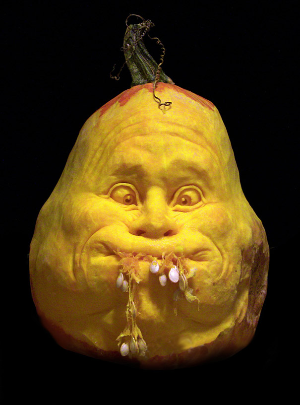 More Amazing Pumpkin Carvings by Ray Villafane