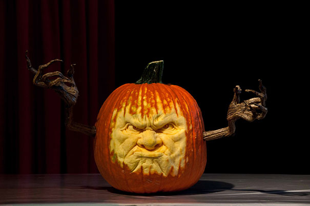 More Amazing Pumpkin Carvings by Ray Villafane More Amazing Pumpkin Carvings by Ray Villafane