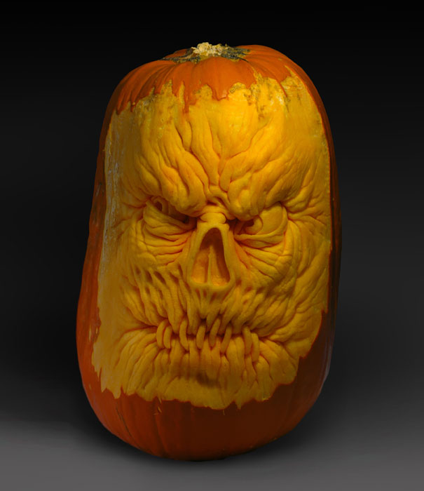 More Amazing Pumpkin Carvings by Ray Villafane