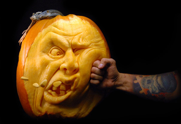 More Amazing Pumpkin Carvings by Ray Villafane More Amazing Pumpkin Carvings by Ray Villafane