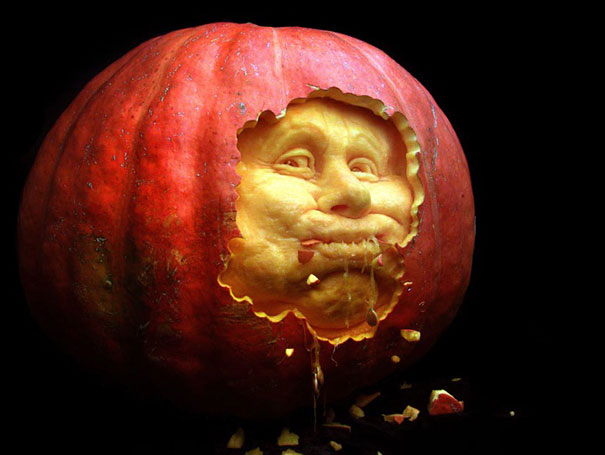 More Amazing Pumpkin Carvings by Ray Villafane More Amazing Pumpkin Carvings by Ray Villafane