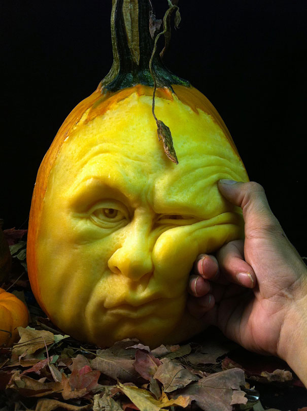 More Amazing Pumpkin Carvings by Ray Villafane More Amazing Pumpkin Carvings by Ray Villafane