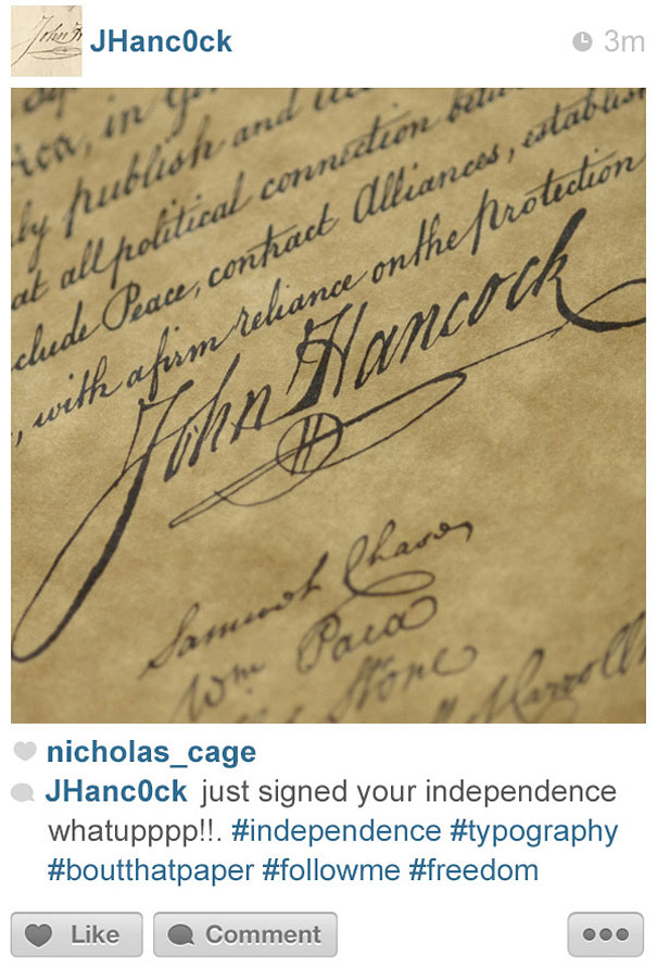 Histagrams: What History Would Look Like If It Was Posted On Instagram