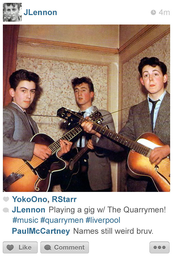 Histagrams: What History Would Look Like If It Was Posted On Instagram