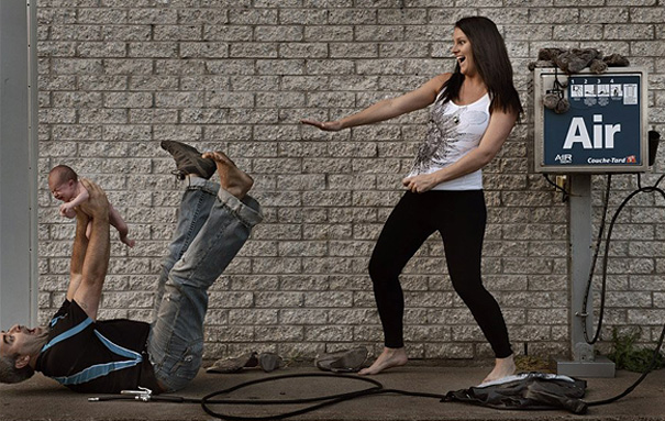 Creative Couple Explains How to Make a Baby Creative Couple Explains How to Make a Baby