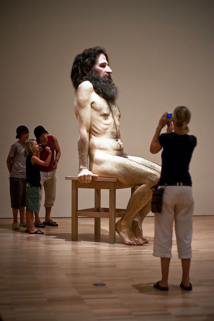 13 Hyper-realistic Sculptures by Ron Mueck