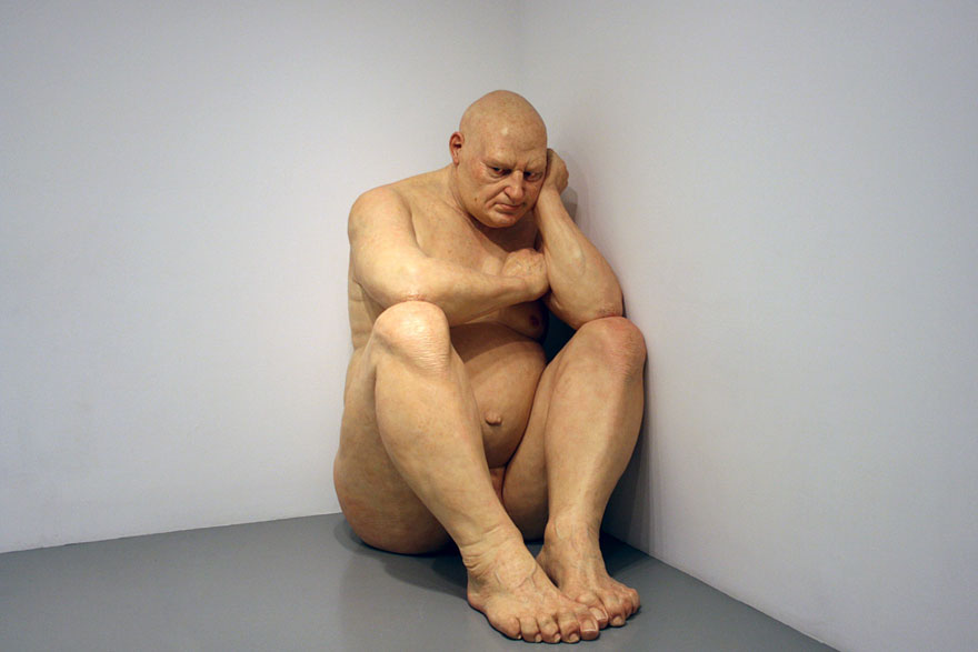 13 Hyper-realistic Sculptures by Ron Mueck
