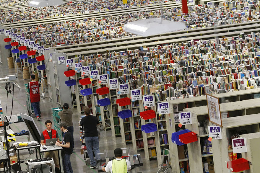 An Inside Look at 'Chaotic' Amazon Warehouses