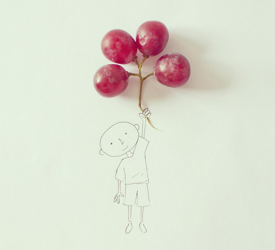 Everyday Objects Turned Into Imaginative Illustrations by Javier P&eacute;rez