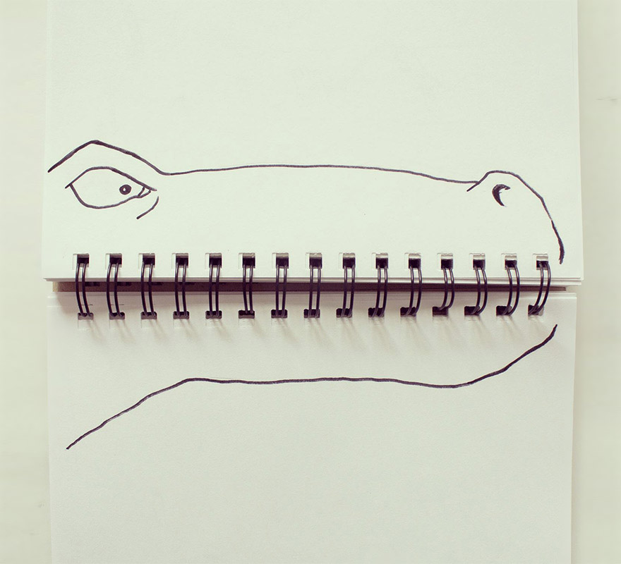 Everyday Objects Turned Into Imaginative Illustrations by Javier Pérez Everyday Objects Turned Into Imaginative Illustrations by Javier Pérez