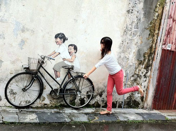 20 Clever Examples of Interactive Street Art 20 Clever Examples of Interactive Street Art