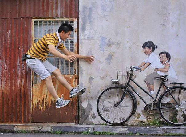 20 Clever Examples of Interactive Street Art 20 Clever Examples of Interactive Street Art