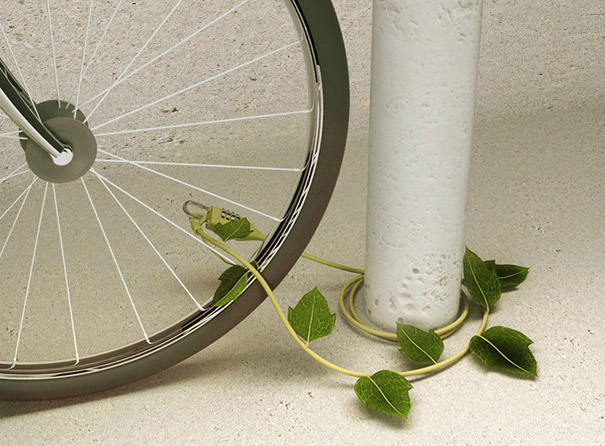 Ivy Bike Lock by Sono Mocci Ivy Bike Lock by Sono Mocci