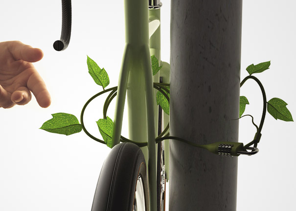 Ivy Bike Lock by Sono Mocci Ivy Bike Lock by Sono Mocci