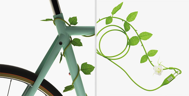 Ivy Bike Lock by Sono Mocci Ivy Bike Lock by Sono Mocci