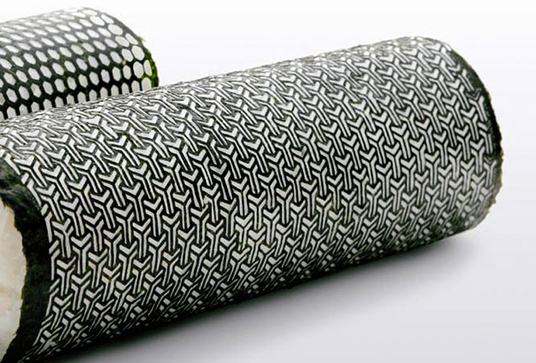 Laser Cut Seaweed for Sushi Rolls Laser Cut Seaweed for Sushi Rolls