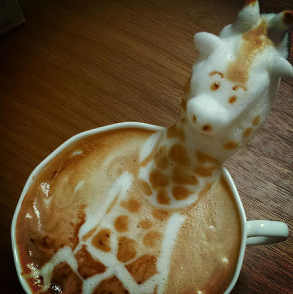 More Incredible 3D Latte Art by Kazuki Yamamoto More Incredible 3D Latte Art by Kazuki Yamamoto