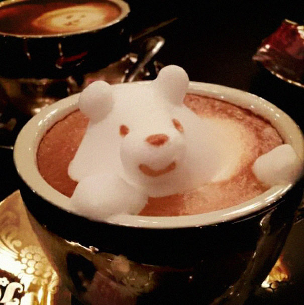 Incredible 3D Latte Art by Kazuki Yamamoto Incredible 3D Latte Art by Kazuki Yamamoto