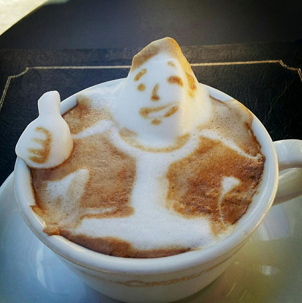 Incredible 3D Latte Art by Kazuki Yamamoto