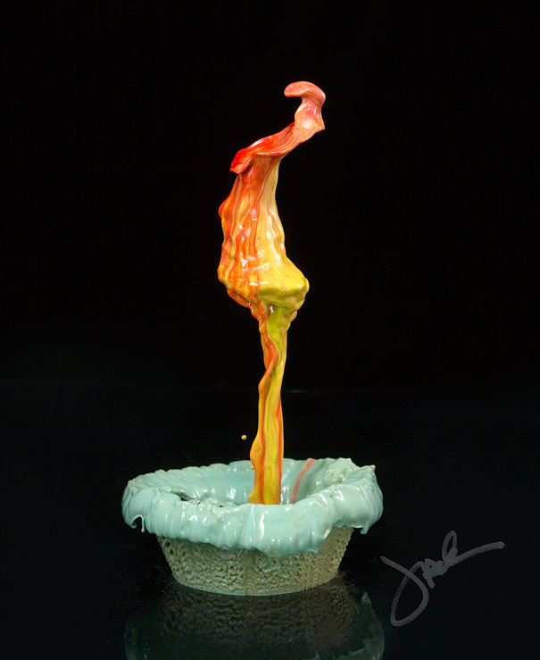 Incredible Water Splash Flowers by Jack Long