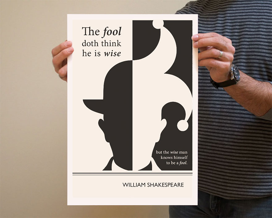 Clever Literature-Inspired Quote Posters by Evan Robertson Clever Literature-Inspired Quote Posters by Evan Robertson