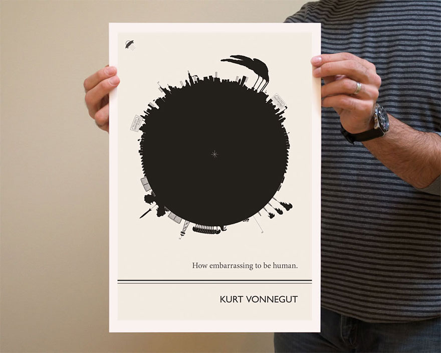 Clever Literature-Inspired Quote Posters by Evan Robertson Clever Literature-Inspired Quote Posters by Evan Robertson