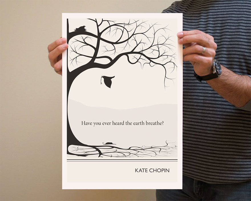 Clever Literature-Inspired Quote Posters by Evan Robertson Clever Literature-Inspired Quote Posters by Evan Robertson