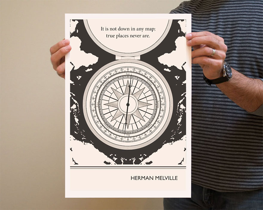 Clever Literature-Inspired Quote Posters by Evan Robertson Clever Literature-Inspired Quote Posters by Evan Robertson