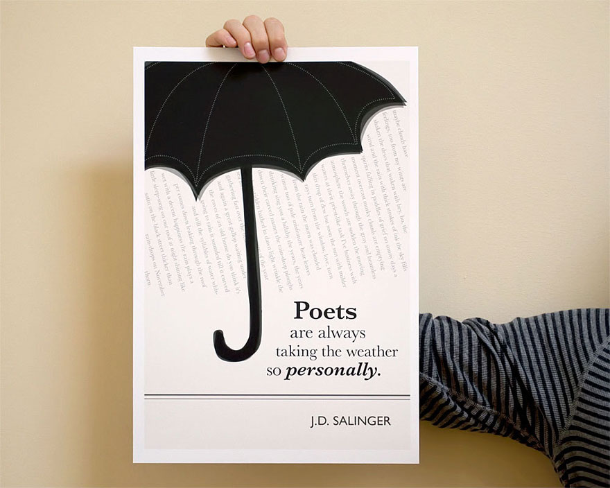 Clever Literature-Inspired Quote Posters by Evan Robertson Clever Literature-Inspired Quote Posters by Evan Robertson