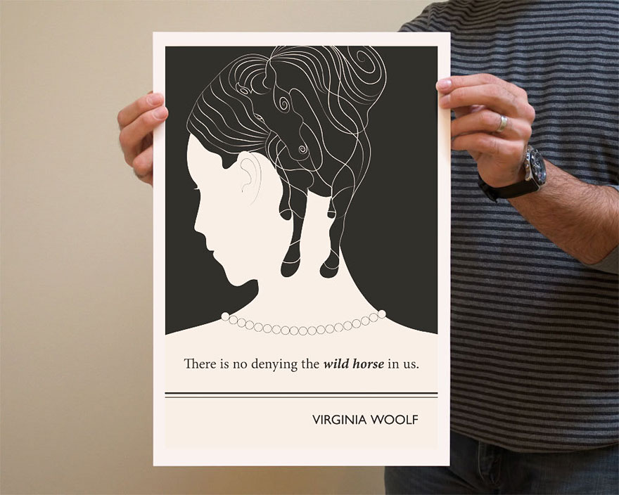 Clever Literature-Inspired Quote Posters by Evan Robertson Clever Literature-Inspired Quote Posters by Evan Robertson