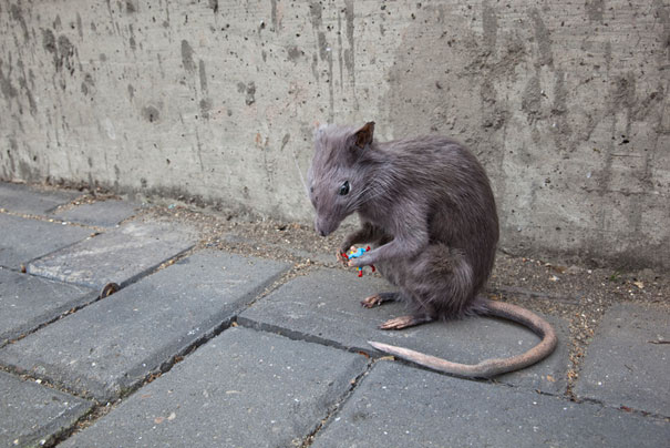 Little People - a Tiny Street Art Project