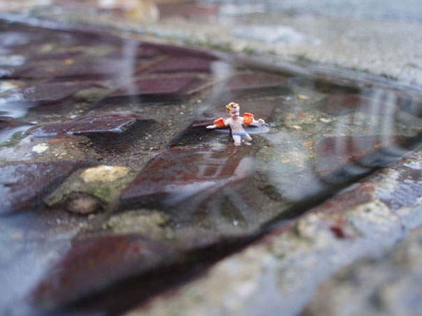 Little People - a Tiny Street Art Project