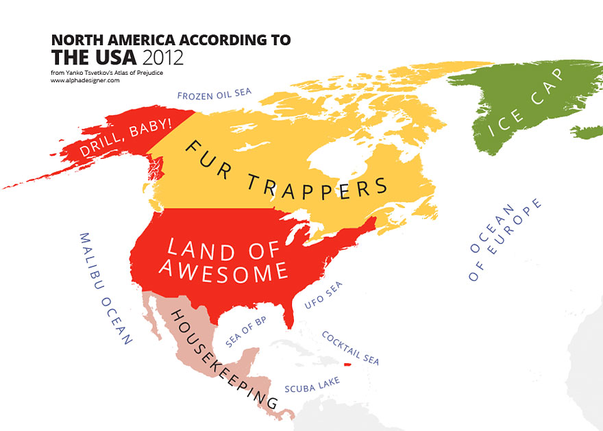 31 Maps Mocking National Stereotypes Around the World 31 Maps Mocking National Stereotypes Around the World