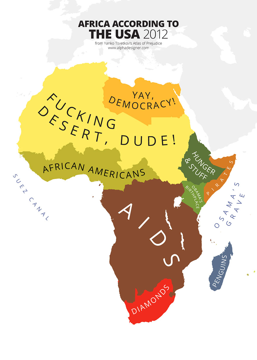 31 Maps Mocking National Stereotypes Around the World 31 Maps Mocking National Stereotypes Around the World