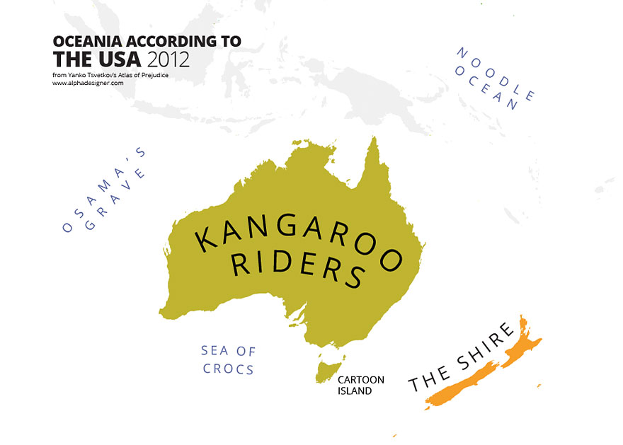 31 Maps Mocking National Stereotypes Around the World 31 Maps Mocking National Stereotypes Around the World