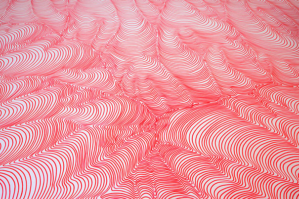Mesmerizing Marker Installations by Heike Weber
