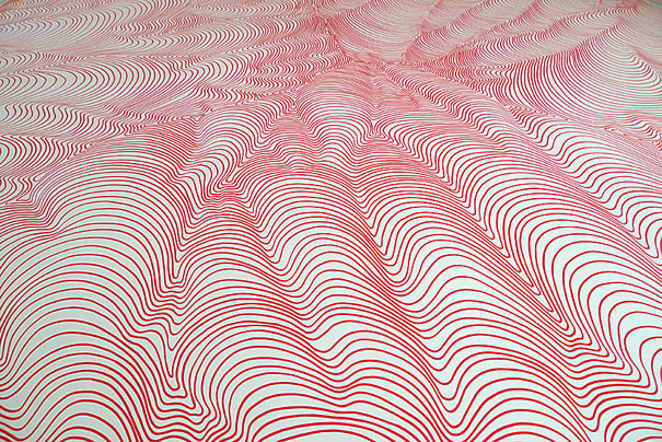 Mesmerizing Marker Installations by Heike Weber