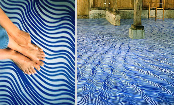 Mesmerizing Marker Installations by Heike Weber Mesmerizing Marker Installations by Heike Weber